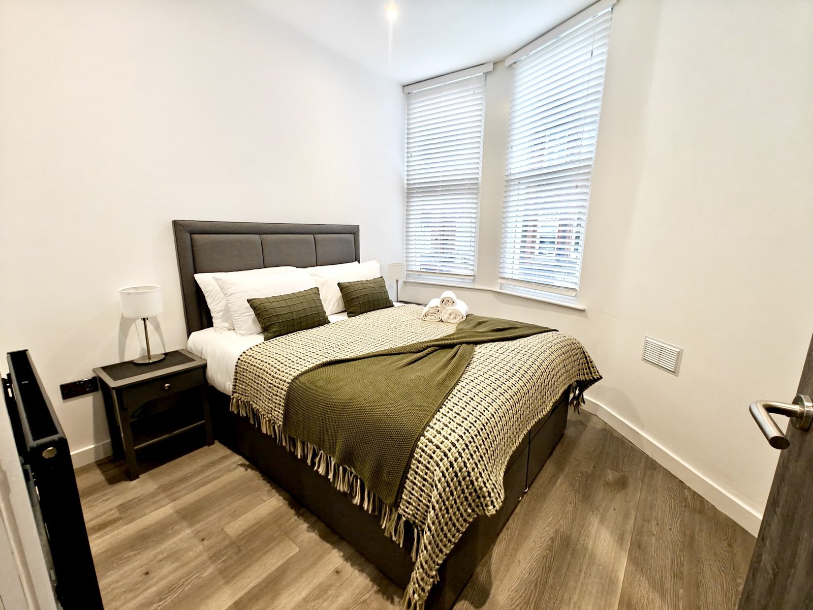 Bedroom at Silver Street Apartments